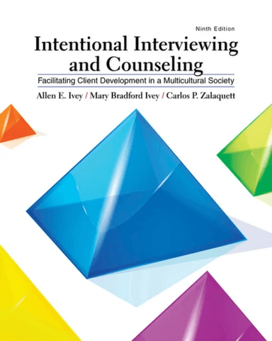 Intentional Interviewing and Counseling av Allen (Distinguished Professor Emeritus University of Massachusetts Amherst) Ivey, Carlos (The Pennsylvania