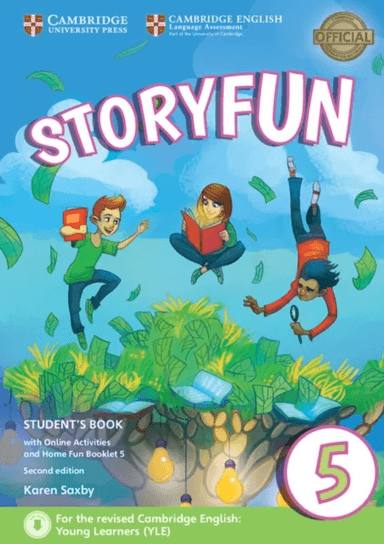 Storyfun Level 5 Student's Book with Online Activities and Home Fun Booklet 5 av Karen Saxby