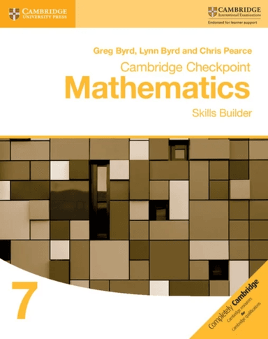 Cambridge Checkpoint Mathematics Skills Builder Workbook 7 av Greg Byrd, Lynn Byrd, Chris Pearce