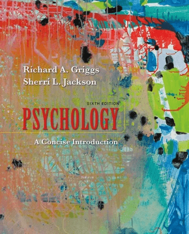 Psychology: A Concise Introduction av Richard A. Griggs, Sherri L. Jackson