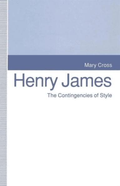Henry James av Mary Cross