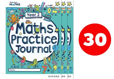 White Rose Maths Practice Journals Year 2 Workbooks: Pack of 30 av Mary-Kate Connolly