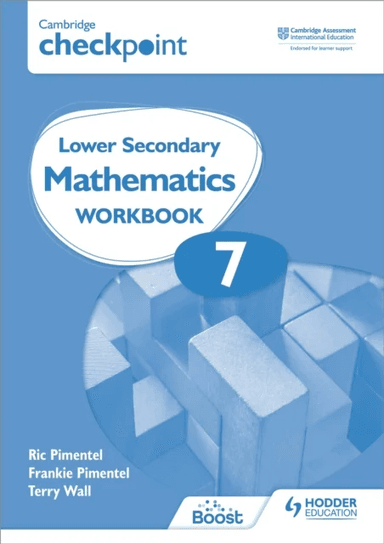 Cambridge Checkpoint Lower Secondary Mathematics Workbook 7 av Frankie Pimentel, Ric Pimentel, Terry Wall