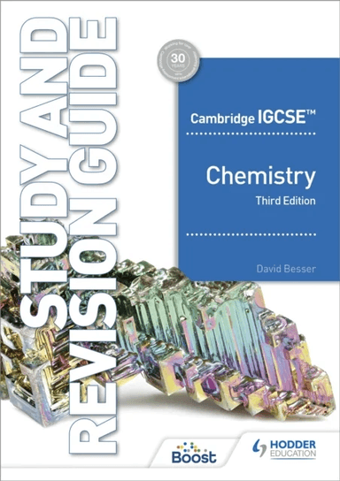 Cambridge IGCSE (TM) Chemistry Study and Revision Guide Third Edition av David Besser