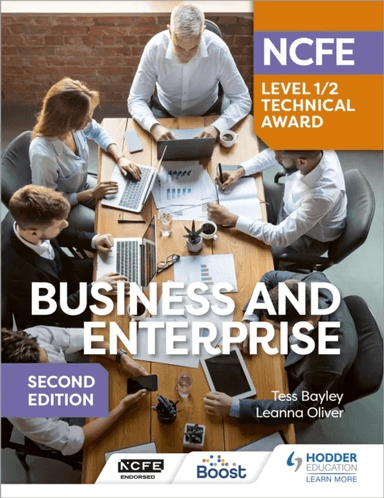 NCFE Level 1/2 Technical Award in Business and Enterprise Second Edition av Tess Bayley, Leanna Oliver
