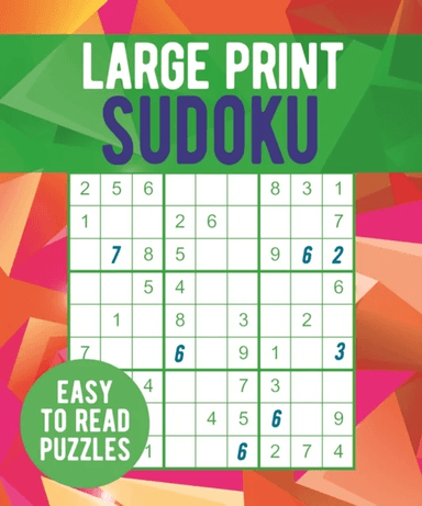 Large Print Sudoku av Eric Saunders