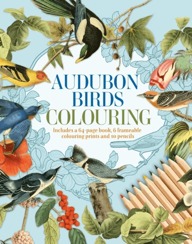 Audubon Birds Colouring Kit av Peter Gray