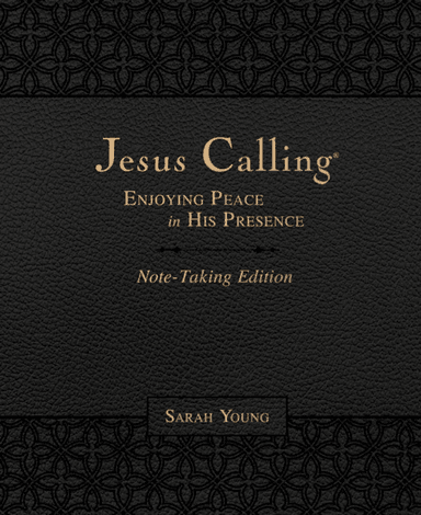 Jesus Calling Note-Taking Edition, Leathersoft, Black, with Full Scriptures av Sarah Young
