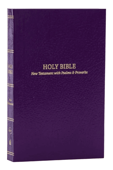 KJV, Pocket New Testament with Psalms and   Proverbs, Purple Softcover, Red Letter, Comfort Print av Thomas Nelson
