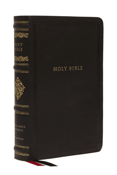 KJV Large Print Reference Bible, Black Leathersoft, Red Letter, Comfort Print (Sovereign Collection) av Thomas Nelson