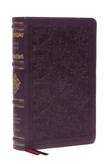 NKJV Large Print Reference Bible, Purple Leathersoft, Red Letter, Comfort Print (Sovereign Collectio av Thomas Nelson