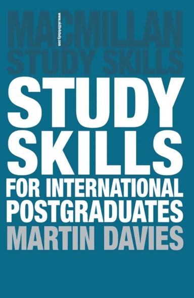Study Skills for International Postgraduates av Martin (University of Melbourne Australia Davies