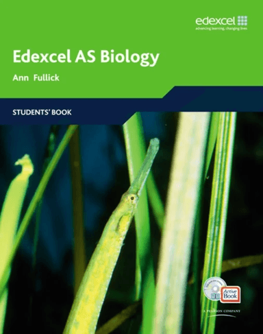 Edexcel A Level Science: AS Biology Students' Book with ActiveBook CD av Ann Fullick, Patrick Fullick, Sue Howarth
