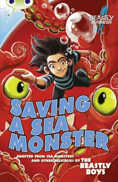 BC Blue (KS2) B/4A Awfully Beastly Business: Saving a Sea Monster av Maureen Haselhurst
