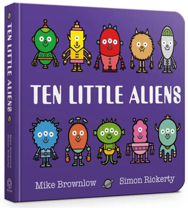 Ten Little Aliens Board Book av Mike Brownlow
