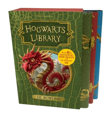 The Hogwarts library box set av J.K. Rowling