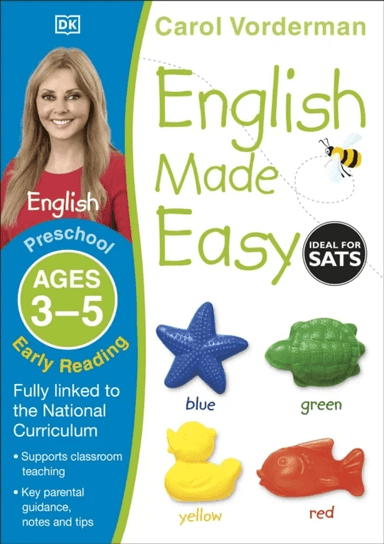 English Made Easy: Early Reading, Ages 3-5 (Preschool) av Carol Vorderman