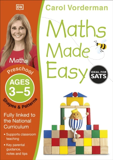 Maths Made Easy: Shapes &amp; Patterns, Ages 3-5 (Preschool) av Carol Vorderman