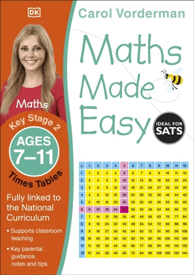 Maths Made Easy: Times Tables, Ages 7-11 (Key Stage 2) av Carol Vorderman