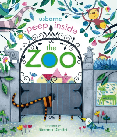 Peep Inside The Zoo av Anna Milbourne