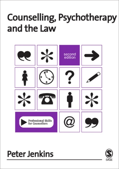 Counselling, Psychotherapy and the Law av Peter Jenkins
