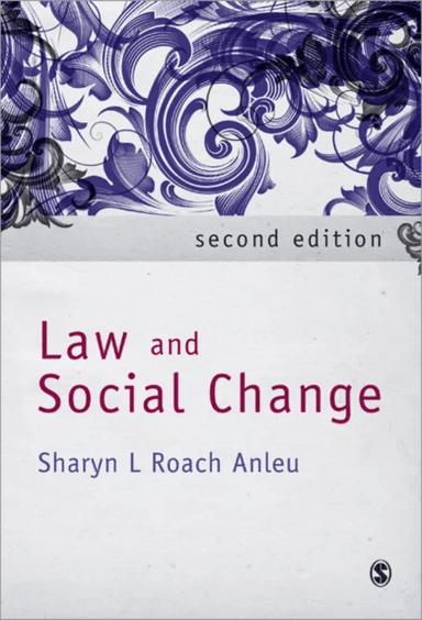 Law and Social Change av Sharyn L Roach Anleu