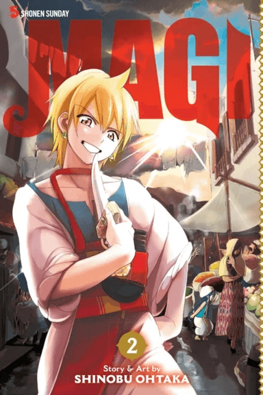 Magi: The Labyrinth of Magic, Vol. 2 av Shinobu Ohtaka