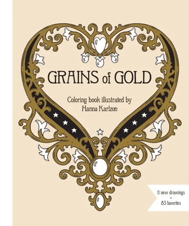 Grains of Gold Coloring Book av Hanna Karlzon