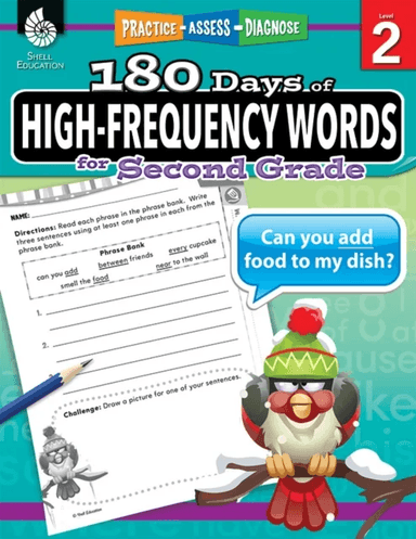 180 Days¿: High-Frequency Words for Second Grade av Adair Solomon