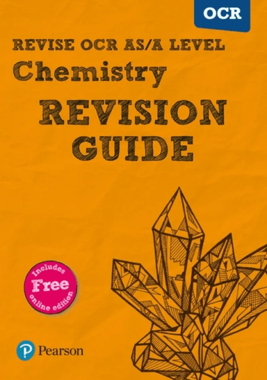 Pearson REVISE OCR AS/A Level Chemistry Revision Guide inc online edition - 2023 and 2024 exams av David Brentnall, Mark Grinsell