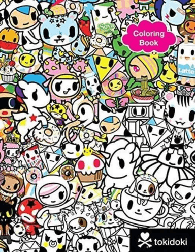 tokidoki Coloring Book av tokidoki