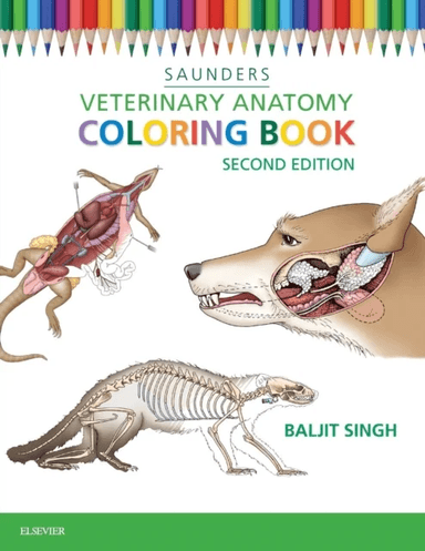 Veterinary Anatomy Coloring Book av Baljit (Dean and Professor Faculty of Veterinary Medicine at University of Calgary) Singh