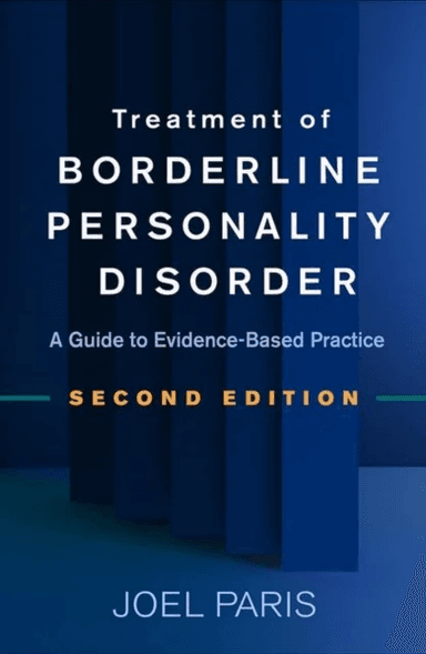 Treatment of Borderline Personality Disorder av Joel (McGill University Quebec Canada) Paris