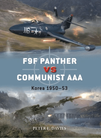 F9F Panther vs Communist AAA av Peter E. Davies