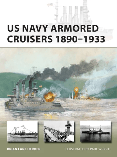 US Navy Armored Cruisers 1890-1933 av Brian Lane Herder