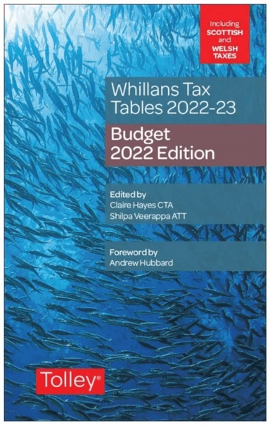 Whillans's Tax Tables 2022-23 (Budget edition) av Claire Hayes, Shilpa Veerappa