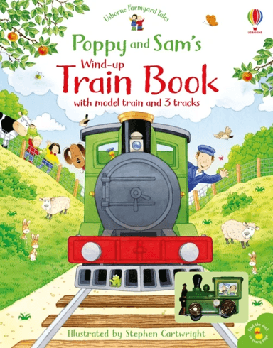 Poppy and Sam's Wind-up Train Book av Heather Amery