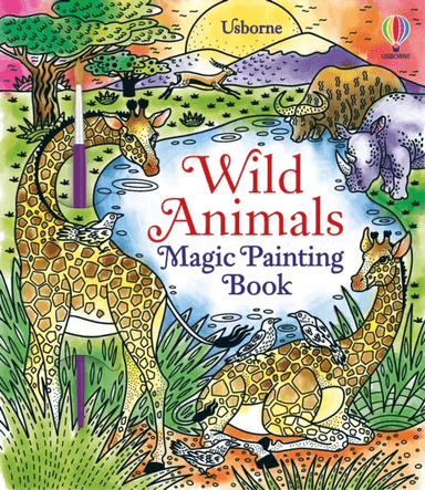 Wild Animals Magic Painting Book av Sam Baer
