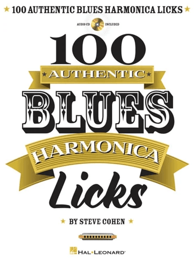 100 Authentic Blues Harmonica Licks av Steve Cohen