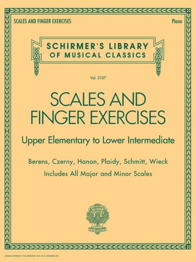 Scales and Finger Exercises av Hal Leonard Publishing Corporation