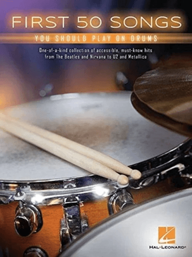 First 50 Songs You Should Play on Drums av Hal Leonard Publishing Corporation