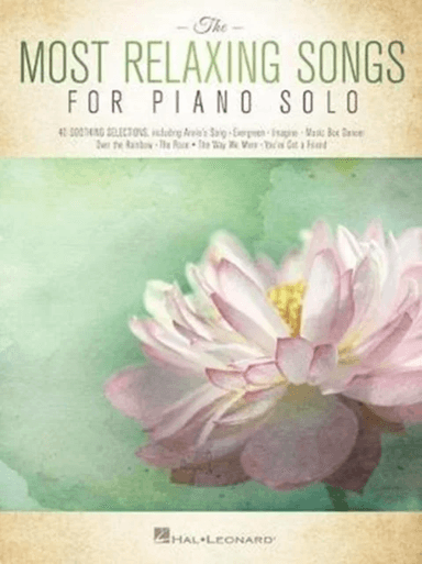 The Most Relaxing Songs for Piano Solo av Hal Leonard Publishing Corporation