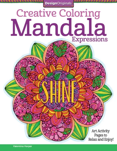 Creative Coloring Mandala Expressions av Valentina Harper