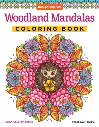 Woodland Mandalas Coloring Book av Thaneeya McArdle