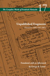 Unpublished Fragments (Summer 1886¿Fall 1887) av Friedrich Nietzsche