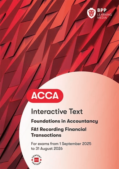 FIA Recording Financial Transactions FA1 av BPP Learning Media