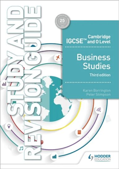 Cambridge IGCSE and O Level Business Studies Study and Revision Guide 3rd edition av Karen Borrington, Peter Stimpson