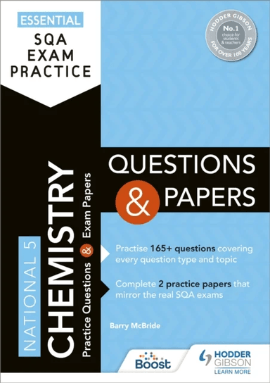 Essential SQA Exam Practice: National 5 Chemistry Questions and Papers av Barry McBride