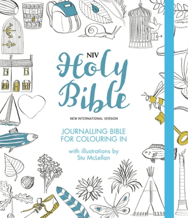 NIV Journalling Bible for Colouring In av New International Version