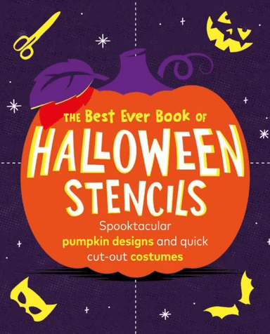 The Best Ever Book of Halloween Stencils av Pop Press
